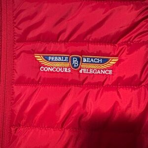 Pebble Beach Concours d'Elegance QUILTED puffer Vest